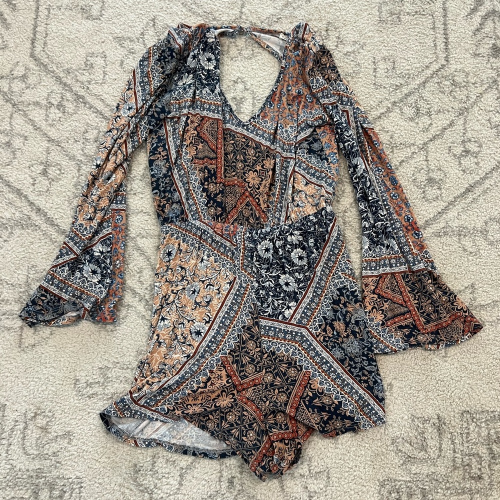 Earthbound Backless Romper